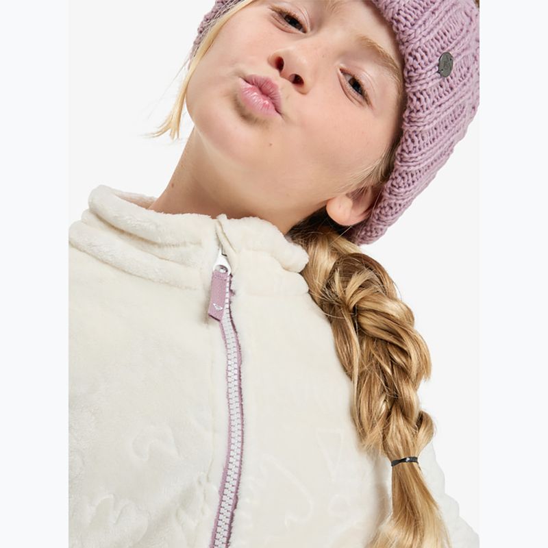 Vaikiškas džemperis ROXY Igloo whisper whit big/flower emboss 5