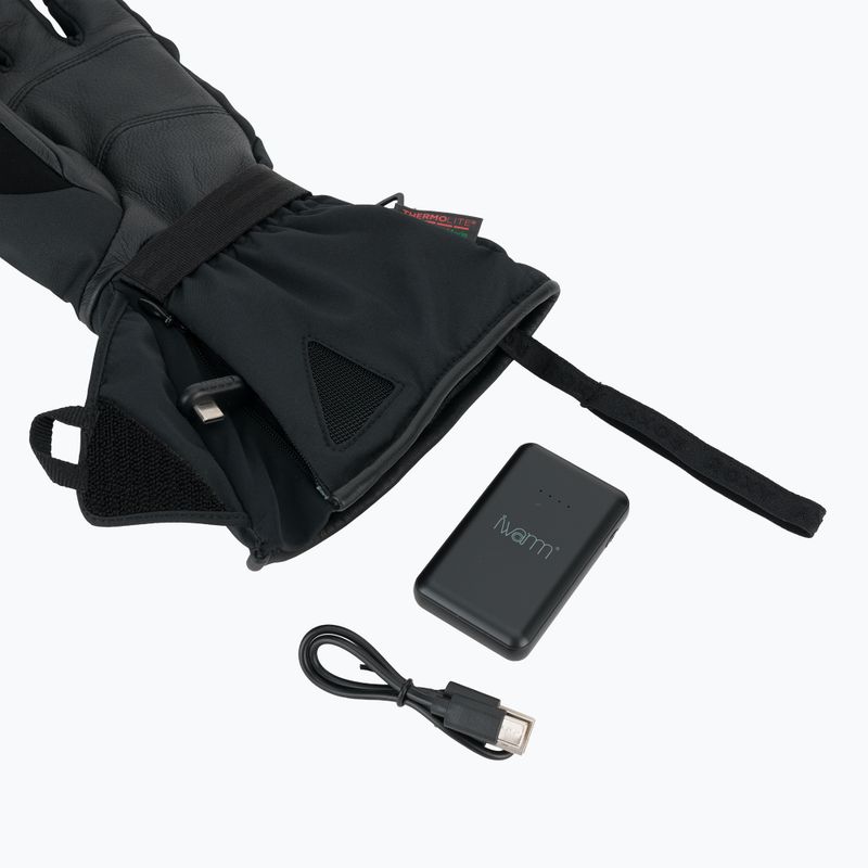 Moteriškos snieglenčių pirštinės Roxy Sierra Warmlink true black 5