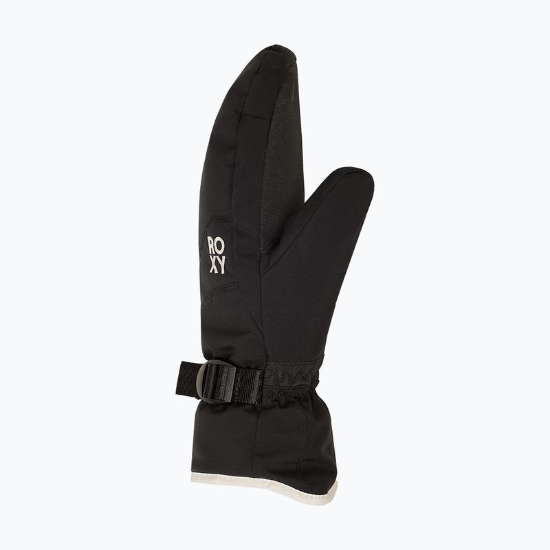 Moteriškos snieglenčių pirštinės Roxy Jetty Solid Mitt true black 4