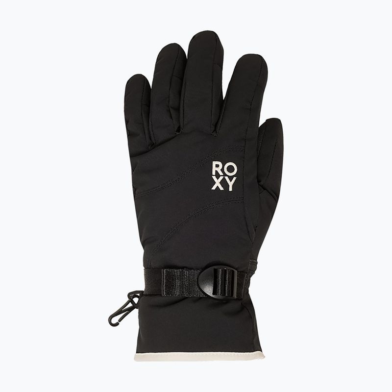 Moteriškos snieglenčių pirštinės Roxy Jetty Solid true black 2