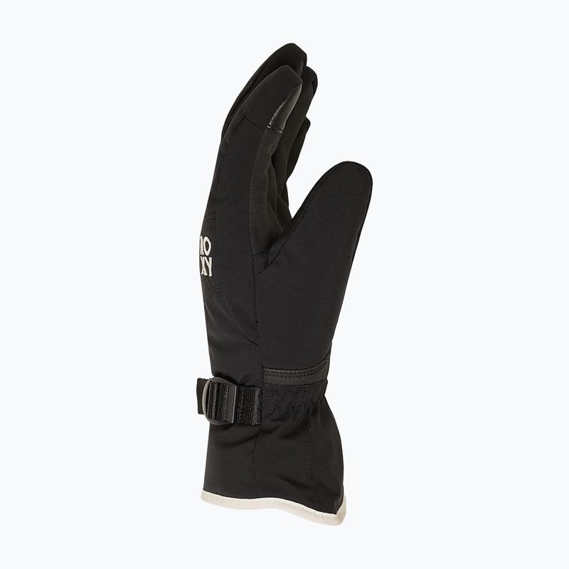 Moteriškos snieglenčių pirštinės Roxy Jetty Solid true black 4