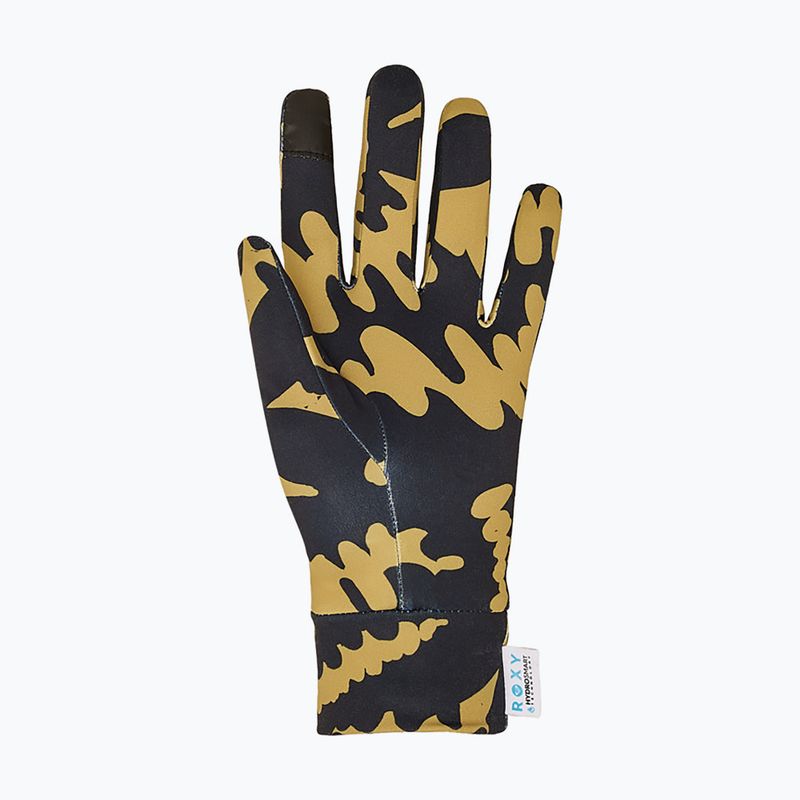 Moteriškos snieglenčių pirštinės Roxy Hydrosmart Liner fennel seed/big flower 3