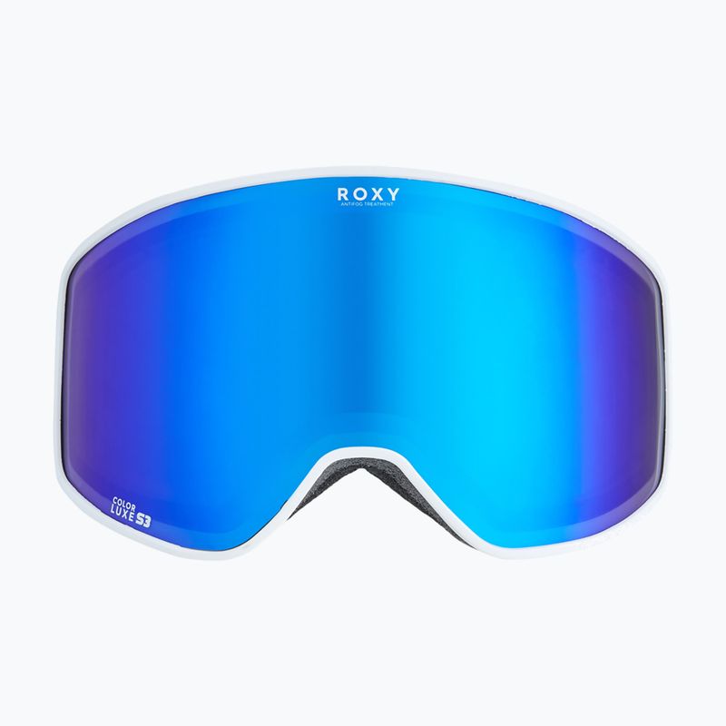 Moteriški snieglenčių akiniai ROXY Storm W white/clux ml blue 2