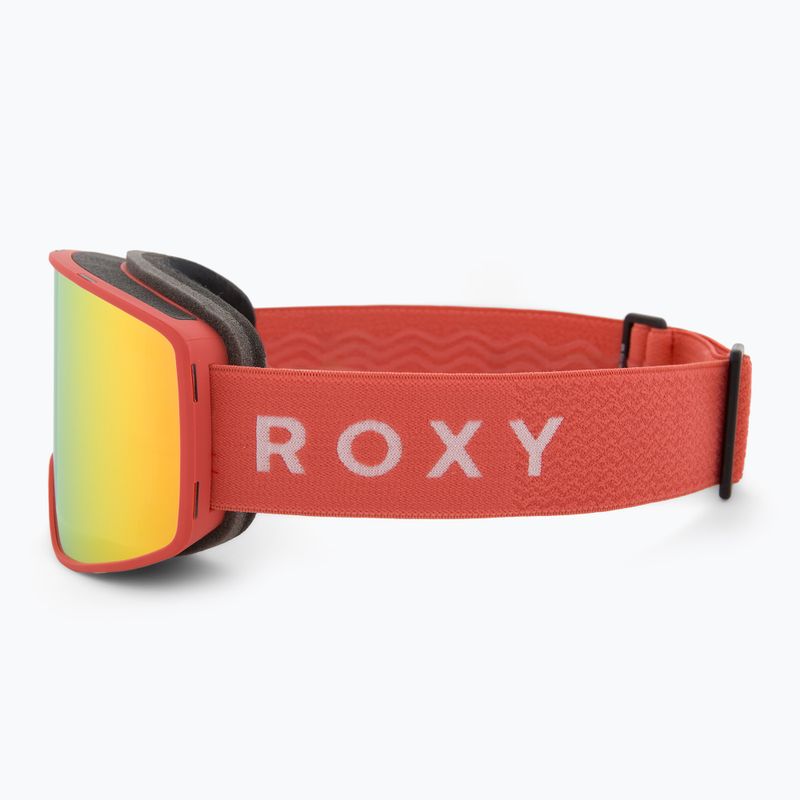 Moteriški snieglenčių akiniai ROXY Storm W coral chic/clux ml orange 4