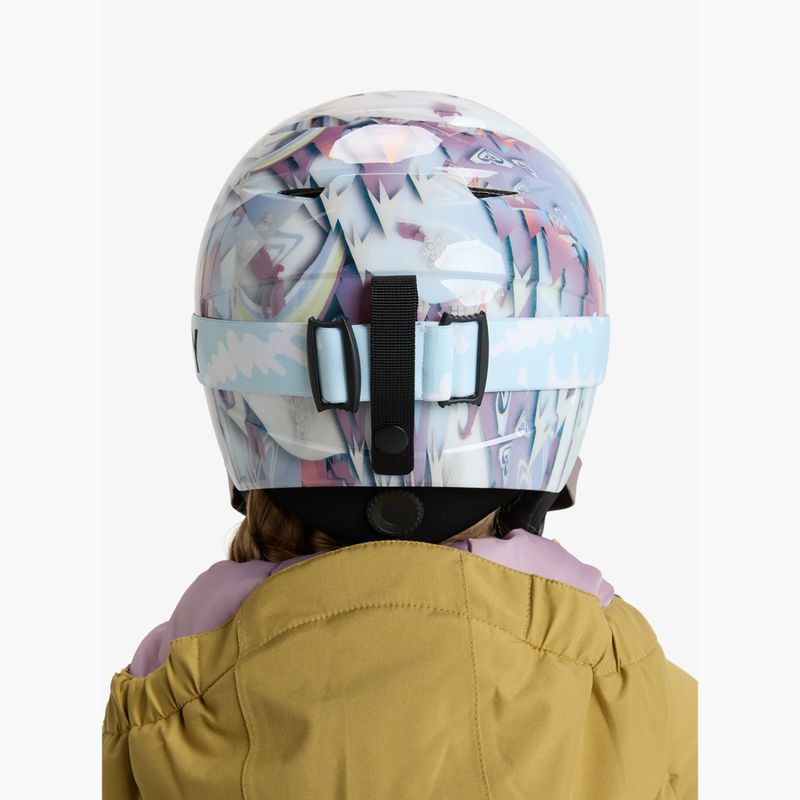 Vaikiški snieglenčių akiniai ROXY Missy big flowers/clux ml light blue 8