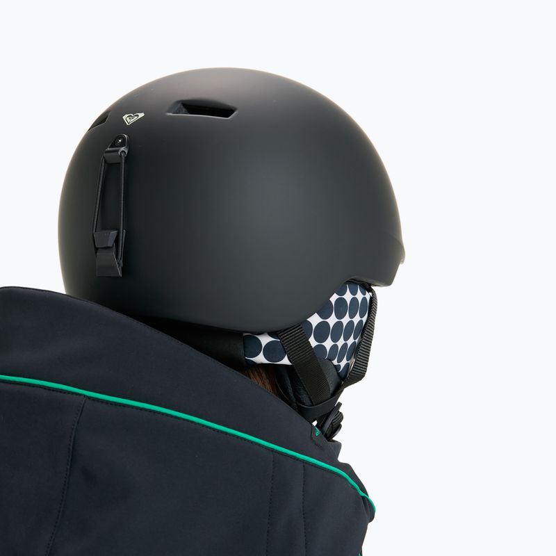 Snieglentės šalmas ROXY Angie anthracite sol searcher ditsy 6