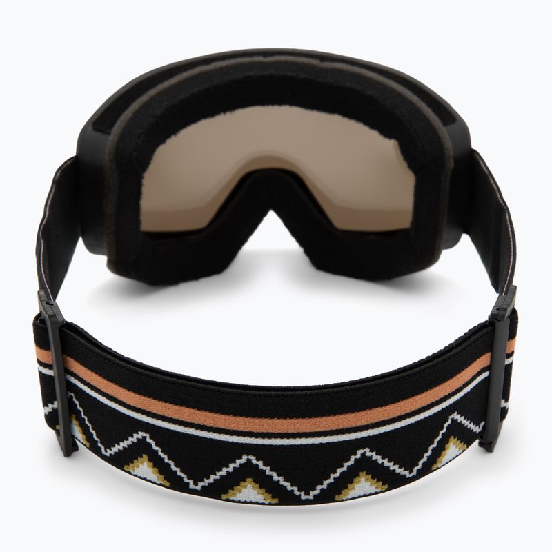 Moteriški snieglenčių akiniai ROXY Izzy black/clux ml silver 3