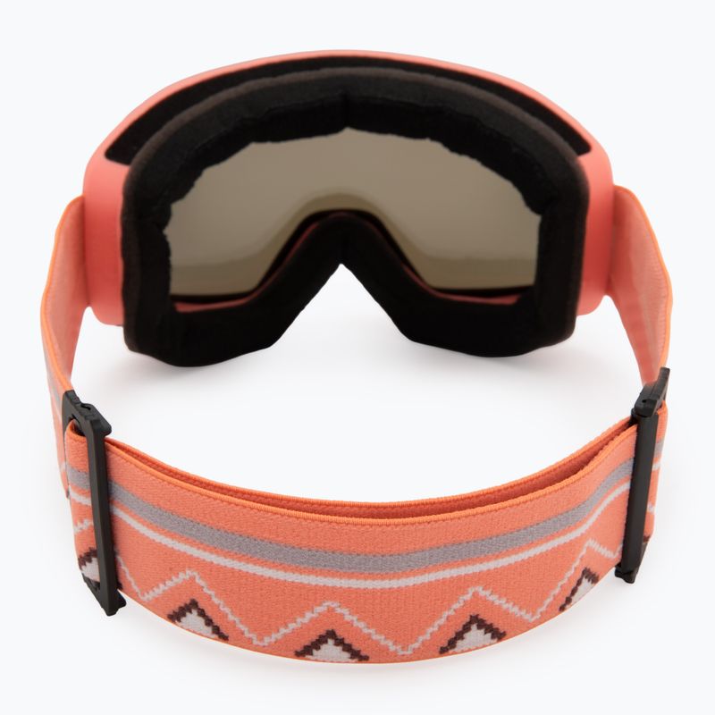 Moteriški snieglenčių akiniai ROXY Izzy coral chic/clux ml l purple 3
