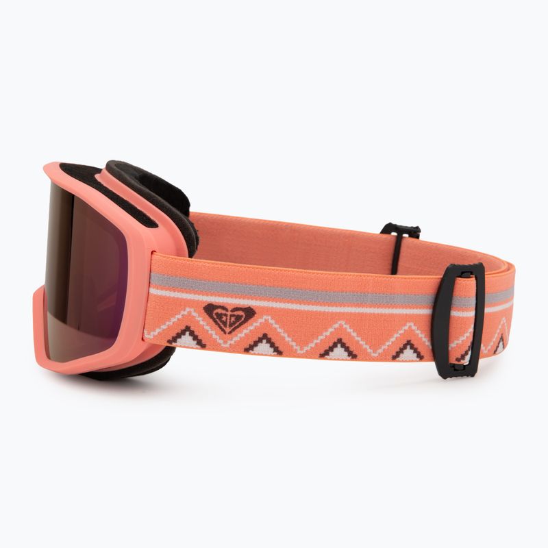 Moteriški snieglenčių akiniai ROXY Izzy coral chic/clux ml l purple 4