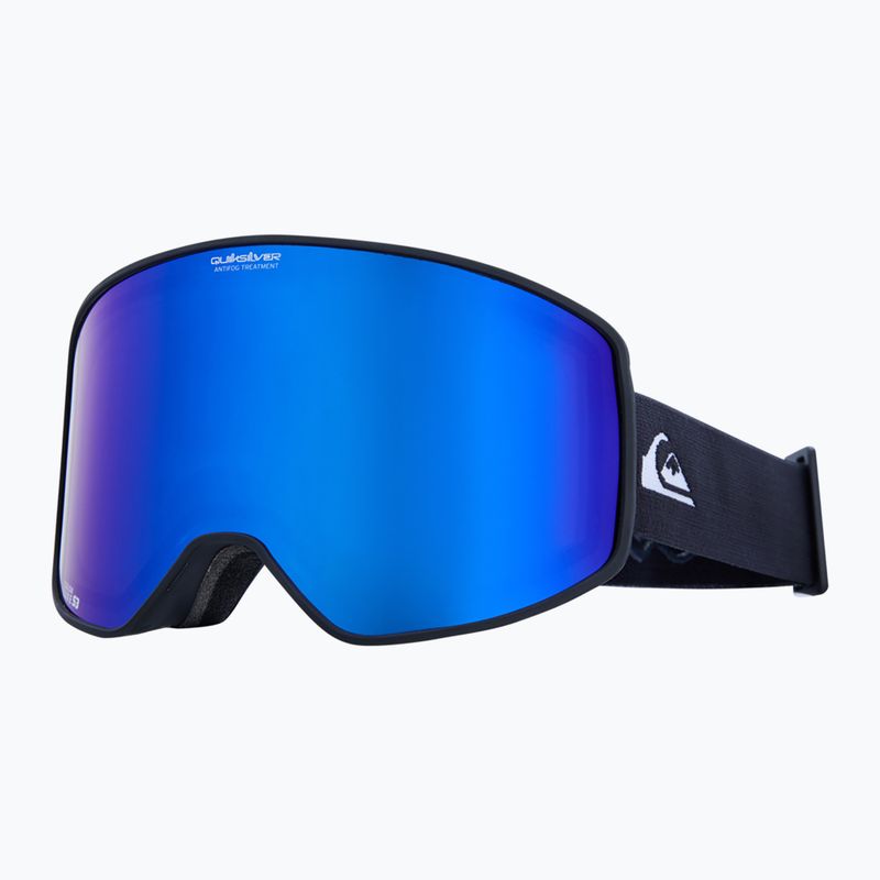 Snieglenčių akiniai Quiksilver Storm black/black clux ml blue