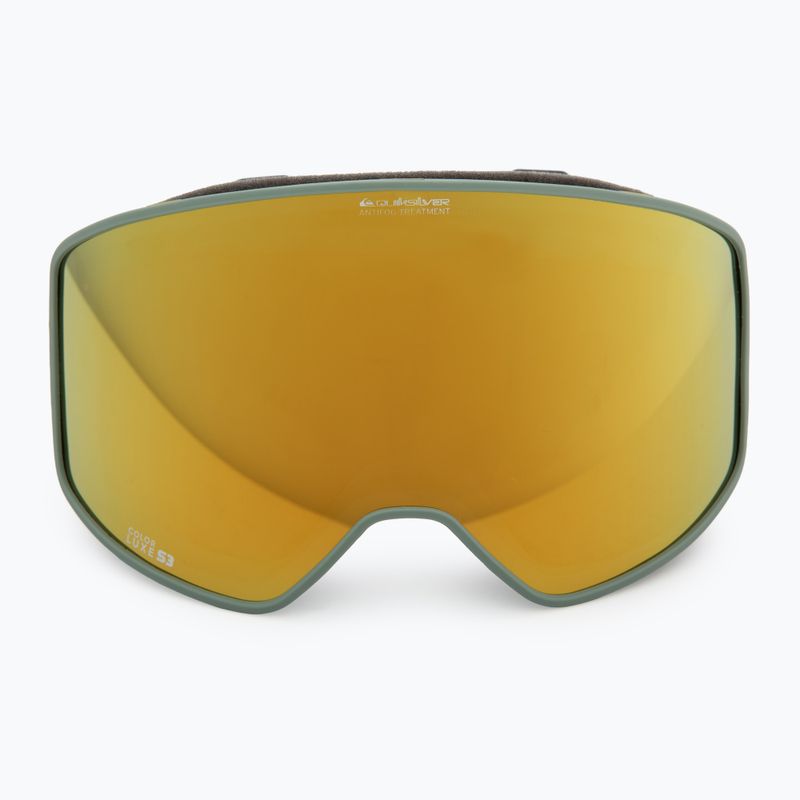 Snieglenčių akiniai Quiksilver Storm Dark Ivy/Clux ML Gold 2