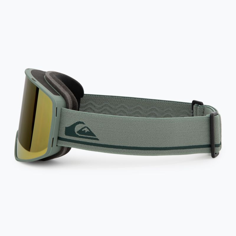 Snieglenčių akiniai Quiksilver Storm Dark Ivy/Clux ML Gold 4