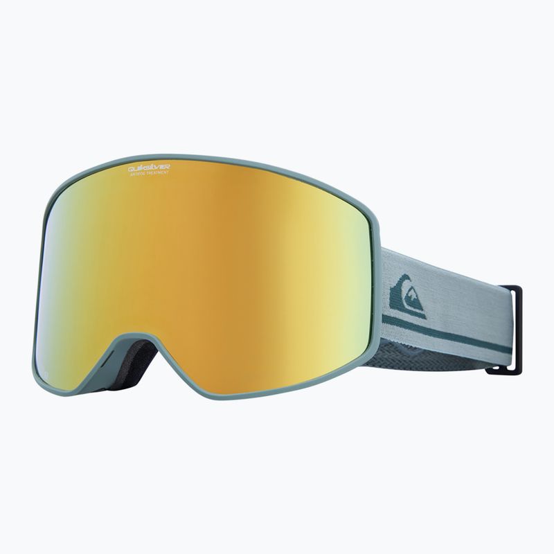 Snieglenčių akiniai Quiksilver Storm Dark Ivy/Clux ML Gold