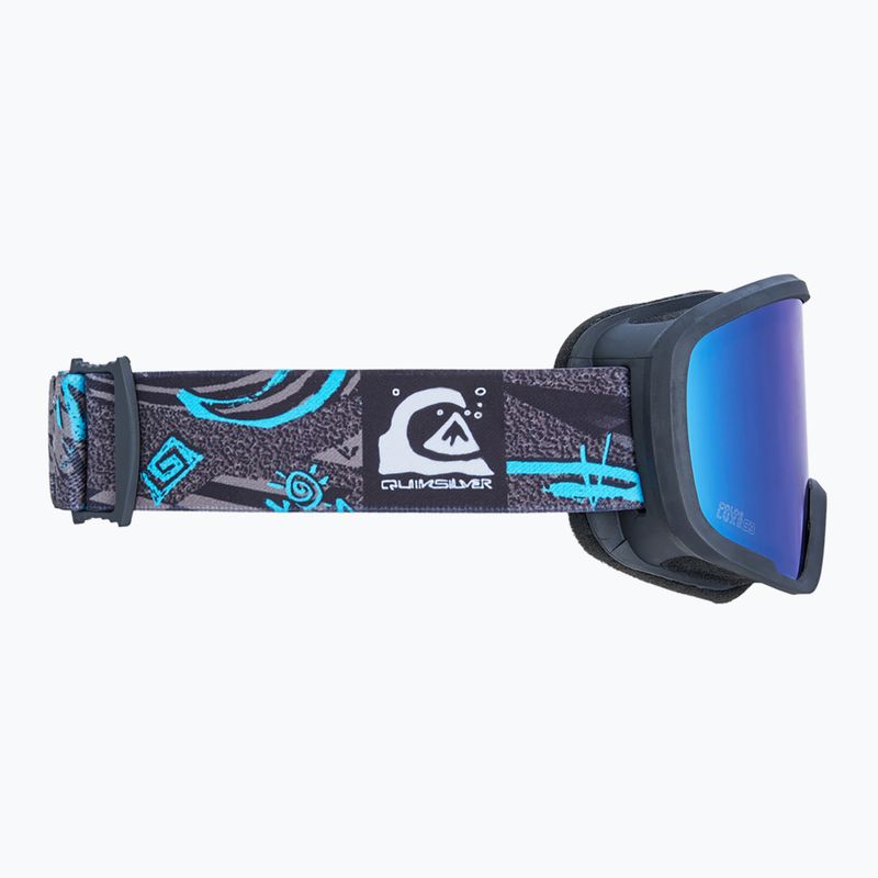 Vaikiški snieglenčių akiniai Quiksilver Shredder rave mix/clux ml blue 7