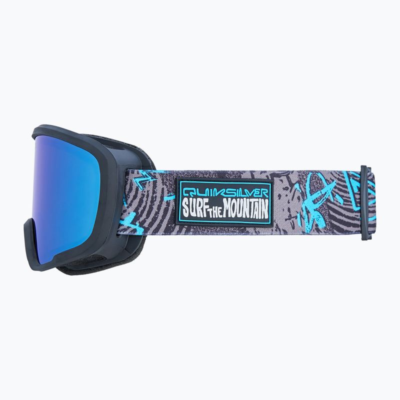 Vaikiški snieglenčių akiniai Quiksilver Shredder rave mix/clux ml blue 8