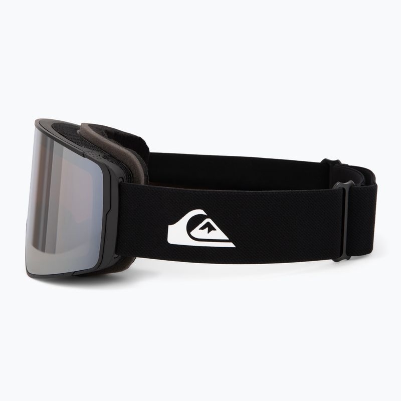 Vyriški snieglenčių akiniai Quiksilver Storm MG black/ black clux ml silver 4