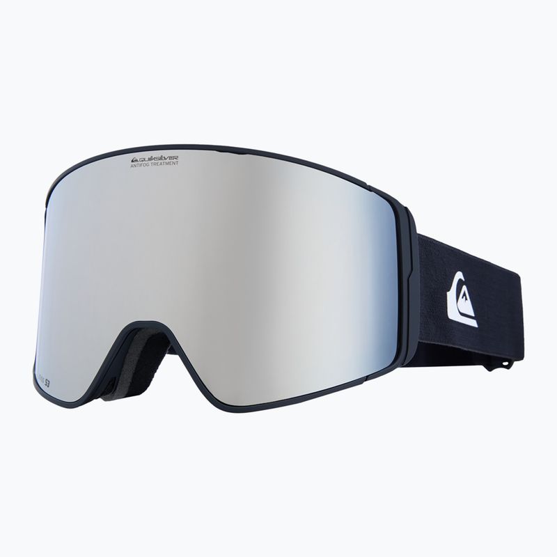 Vyriški snieglenčių akiniai Quiksilver Storm MG black/ black clux ml silver
