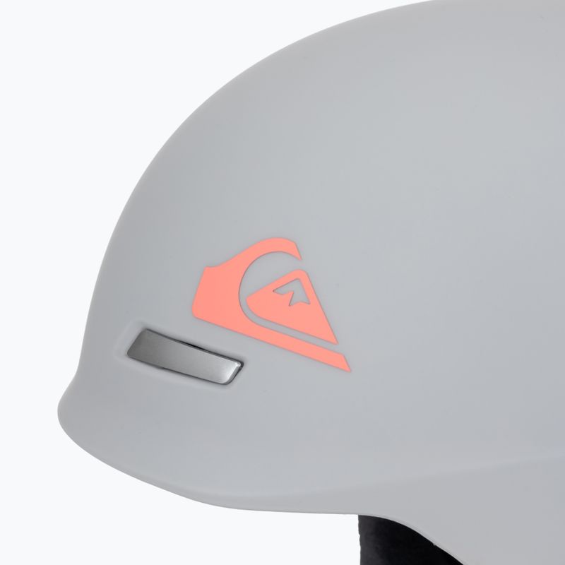 Slidinėjimo šalmas Quiksilver Play medium grey heather 7