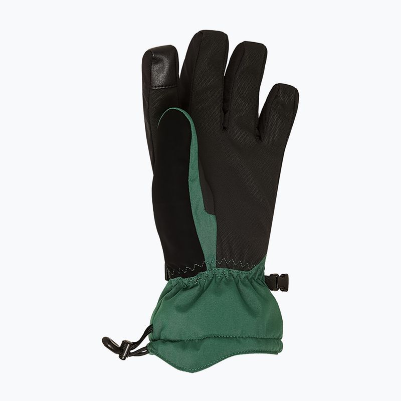 Vaikiškos snieglenčių pirštinės Quiksilver Mission trekking green 3