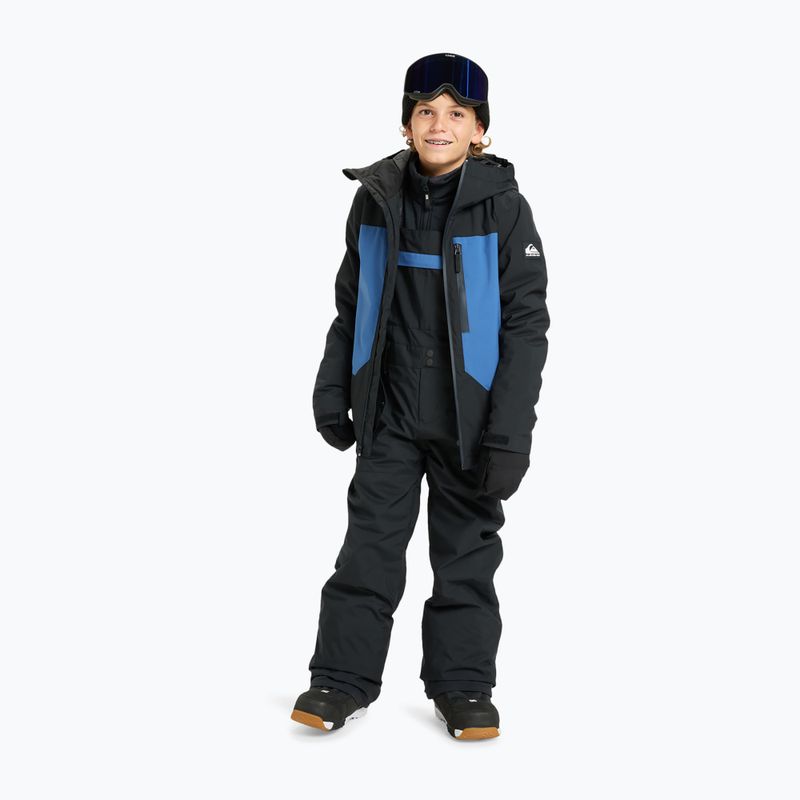Vaikiškos snieglenčių kelnės Quiksilver Mash Up Bib true black 4