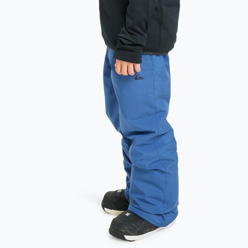 Vaikiškos snieglenčių kelnės Quiksilver Estate true navy 4