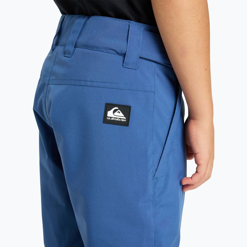 Vaikiškos snieglenčių kelnės Quiksilver Estate true navy 7