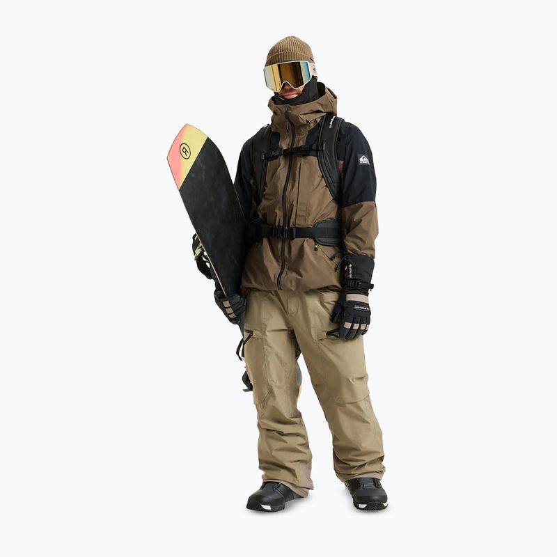 Vaikiška snieglenčių striukė Quiksilver Forever Stretch GTX canteen 2