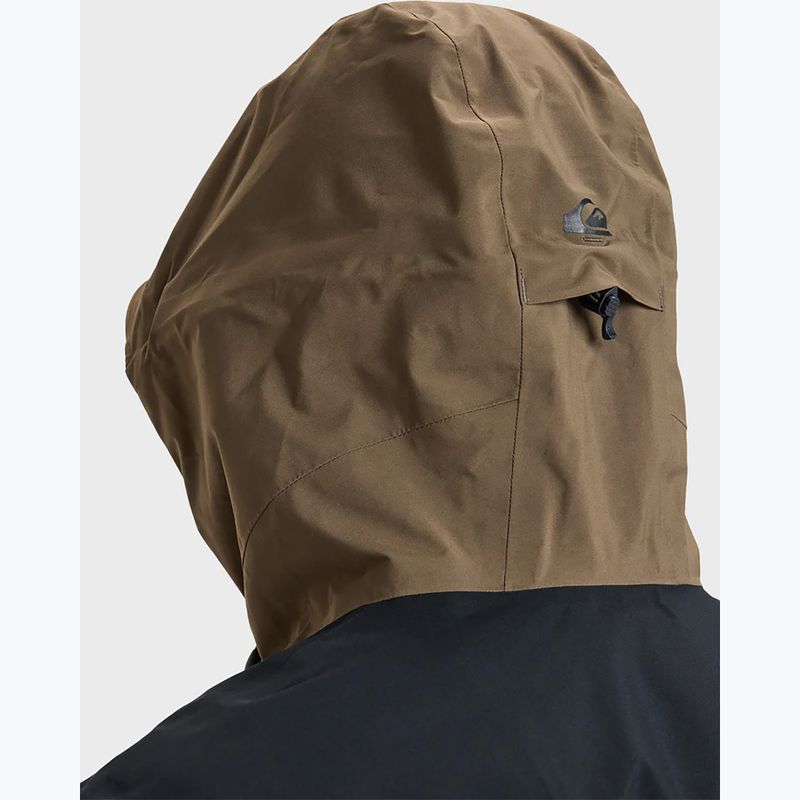 Vaikiška snieglenčių striukė Quiksilver Forever Stretch GTX canteen 5