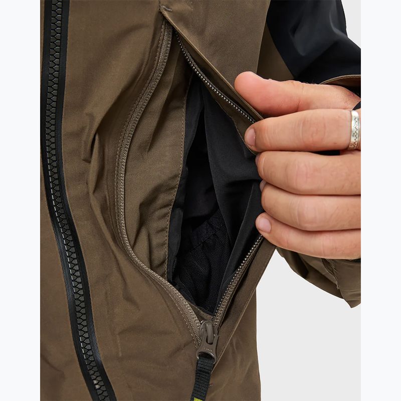 Vaikiška snieglenčių striukė Quiksilver Forever Stretch GTX canteen 7