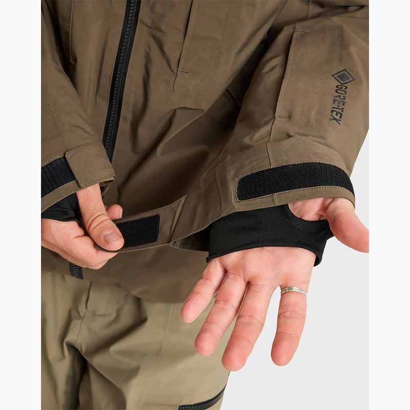 Vaikiška snieglenčių striukė Quiksilver Forever Stretch GTX canteen 8