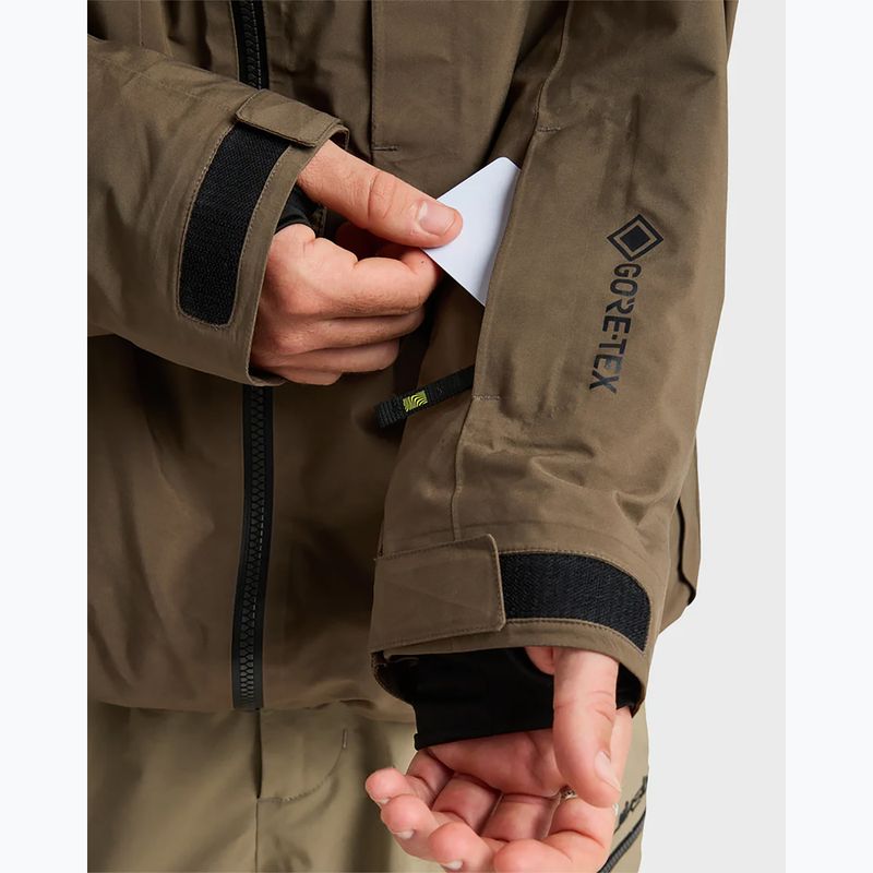 Vaikiška snieglenčių striukė Quiksilver Forever Stretch GTX canteen 9