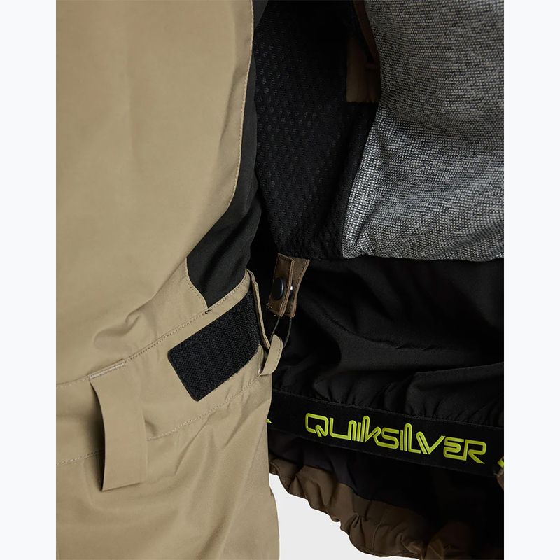 Vaikiška snieglenčių striukė Quiksilver Forever Stretch GTX canteen 11