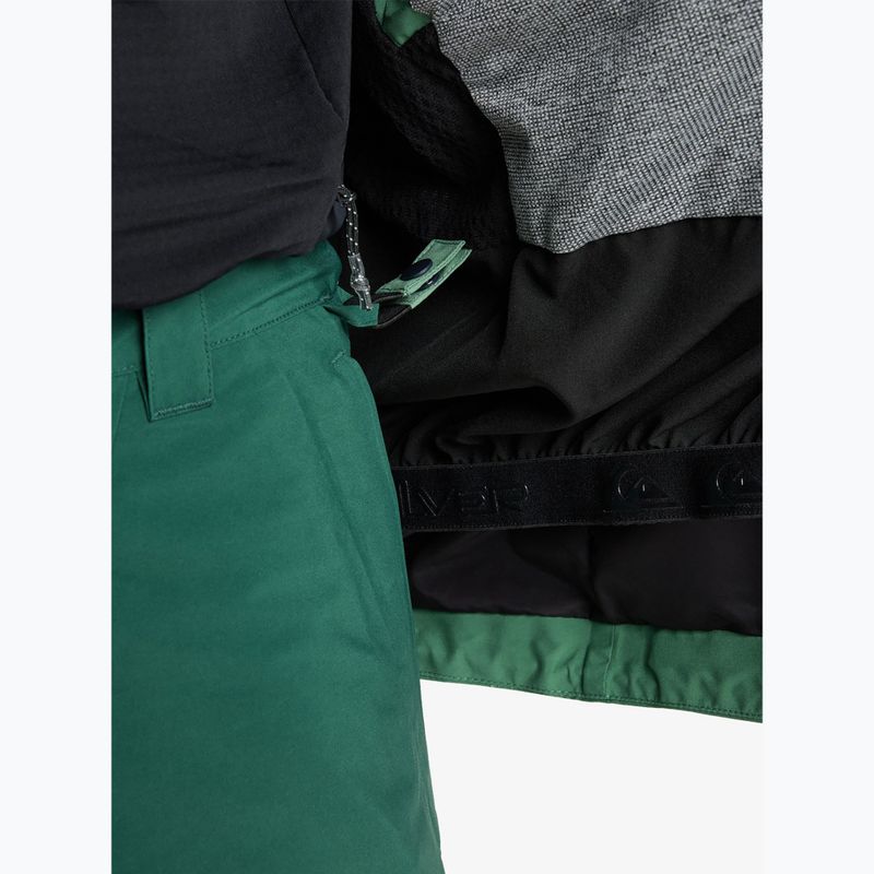 Vaikiška snieglenčių striukė Quiksilver Forever Stretch GTX dark ivy 13