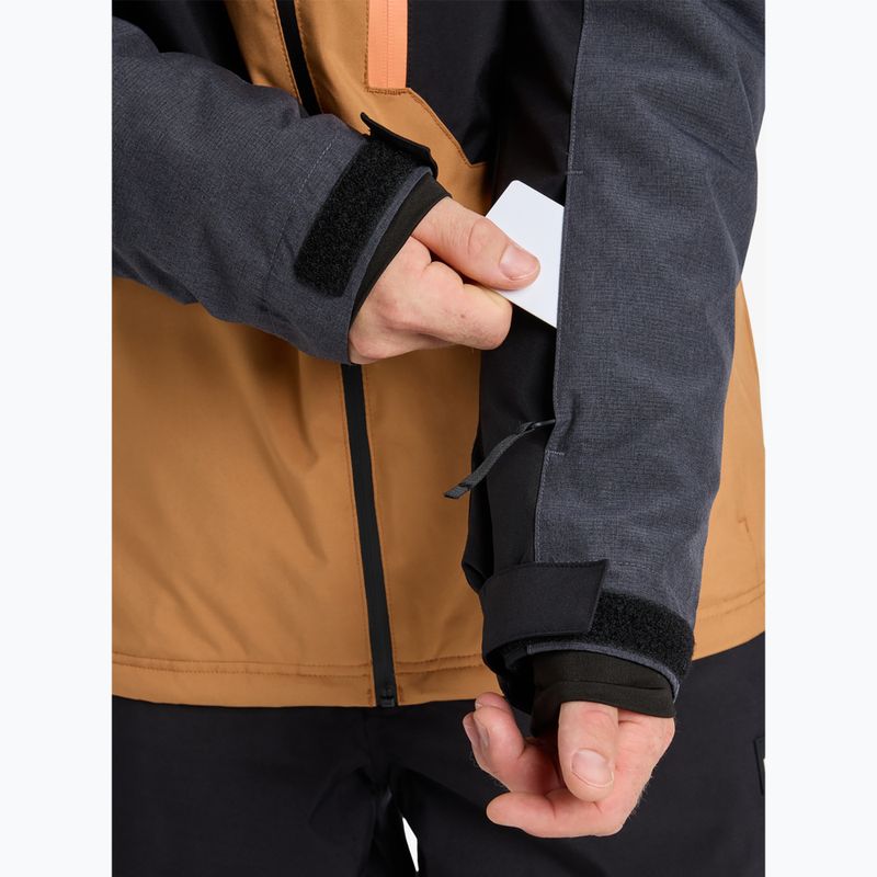 Vyriška snieglenčių striukė Quiksilver Dawson true black 5