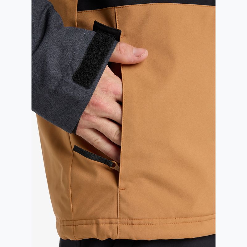 Vyriška snieglenčių striukė Quiksilver Dawson true black 8