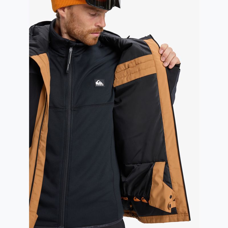 Vyriška snieglenčių striukė Quiksilver Dawson true black 12