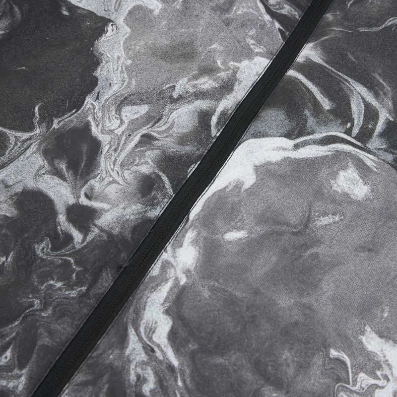 Vaikiška snieglenčių striukė Quiksilver Mission Printed thermostamp grayscale 11