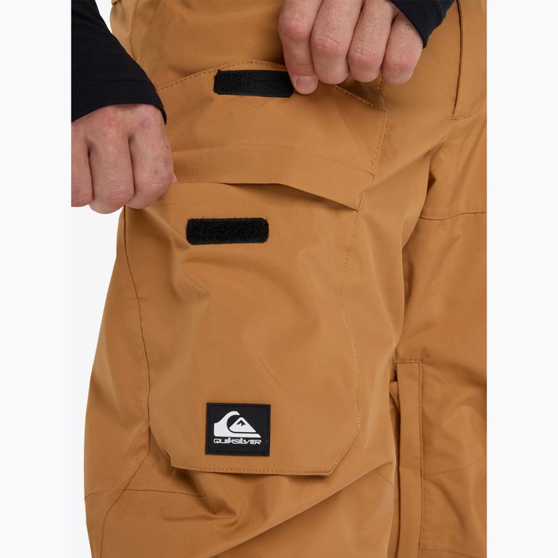 Vyriškos snieglenčių kelnės Quiksilver Utility almond 8