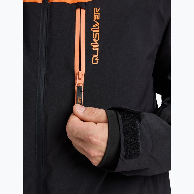 Vyriška snieglenčių striukė Quiksilver Titano almond 8