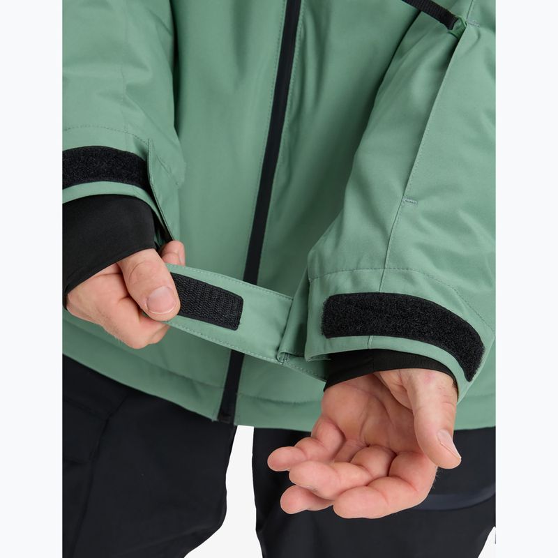 Vyriška snieglenčių striukė Quiksilver Sycamore Solid 20K dark ivy 6