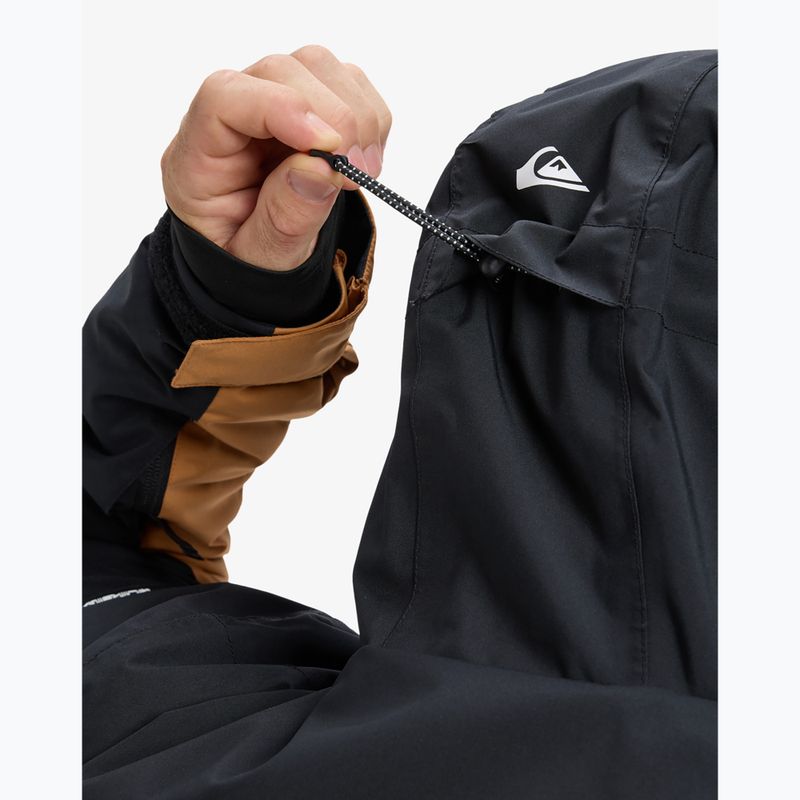 Vyriška snieglenčių striukė Quiksilver Sycamore Block 20K dark ivy 12