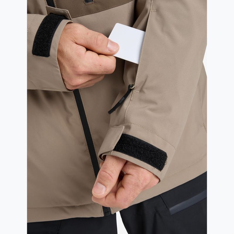 Vyriška snieglenčių striukė Quiksilver Sycamore Solid 20K fallen rock 5