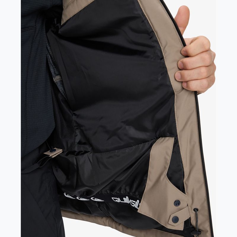 Vaikiška snieglenčių striukė Quiksilver Sycamore Solid 20K fallen rock 13