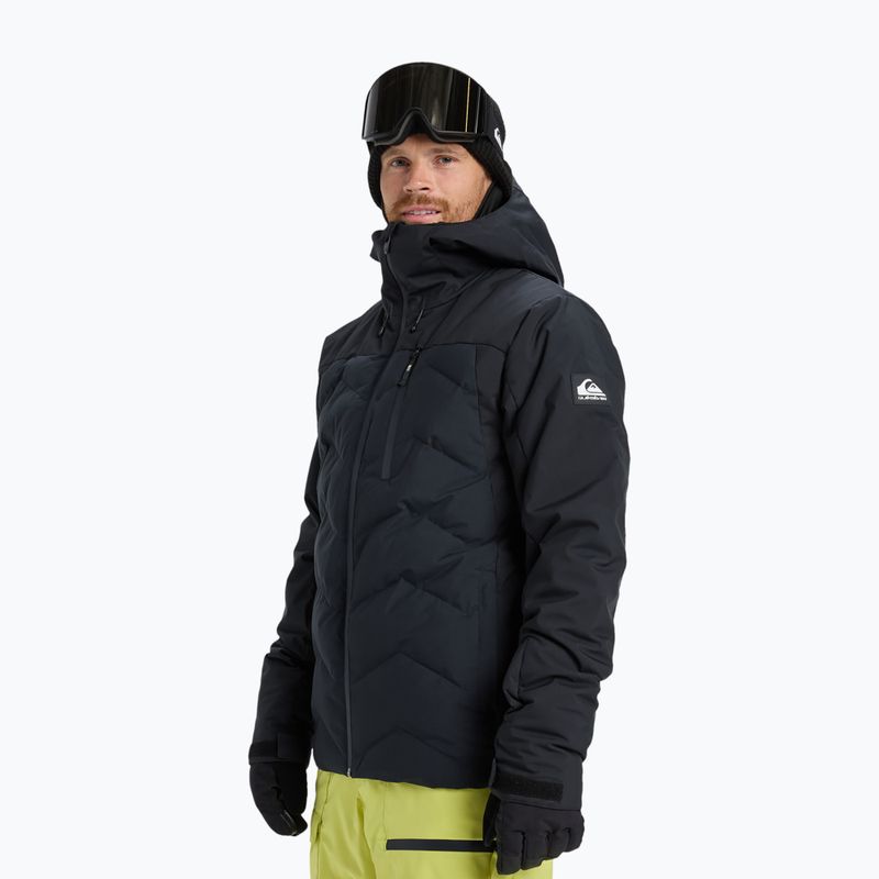 Vyriška snieglenčių striukė Quiksilver The Edge true black 4