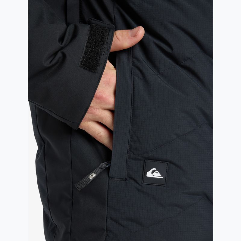 Vyriška snieglenčių striukė Quiksilver The Edge true black 8