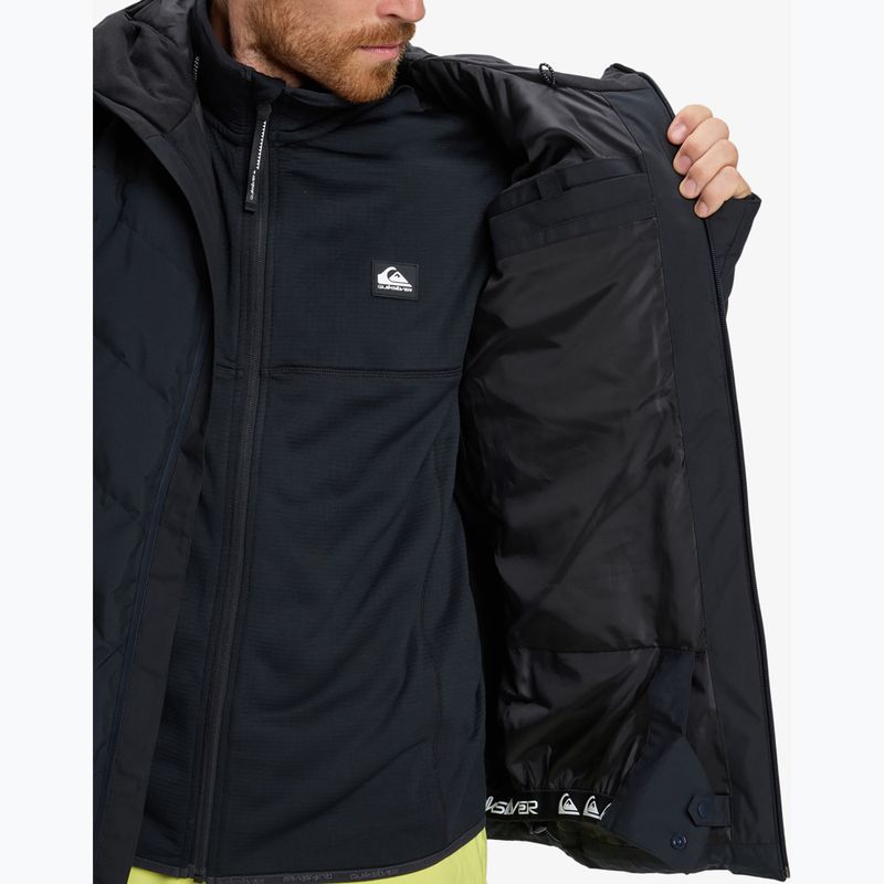 Vyriška snieglenčių striukė Quiksilver The Edge true black 13