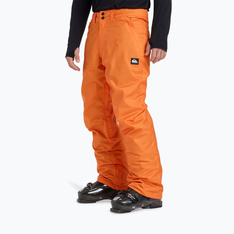 Vaikiškos snieglenčių kelnės Quiksilver Estate Orange Peel 3