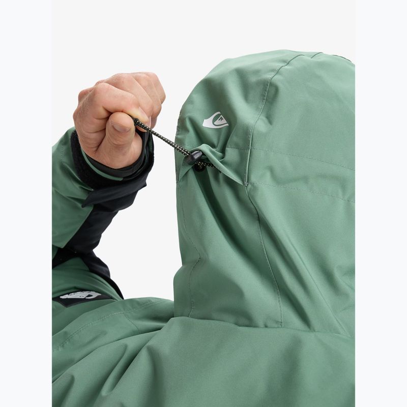 Vyriška snieglenčių striukė Quiksilver Sycamore Block 20K dark ivy 9