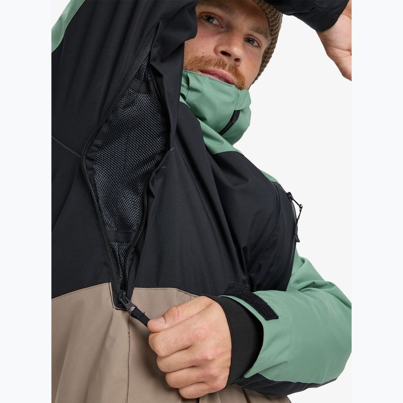 Vyriška snieglenčių striukė Quiksilver Sycamore Block 20K dark ivy 8