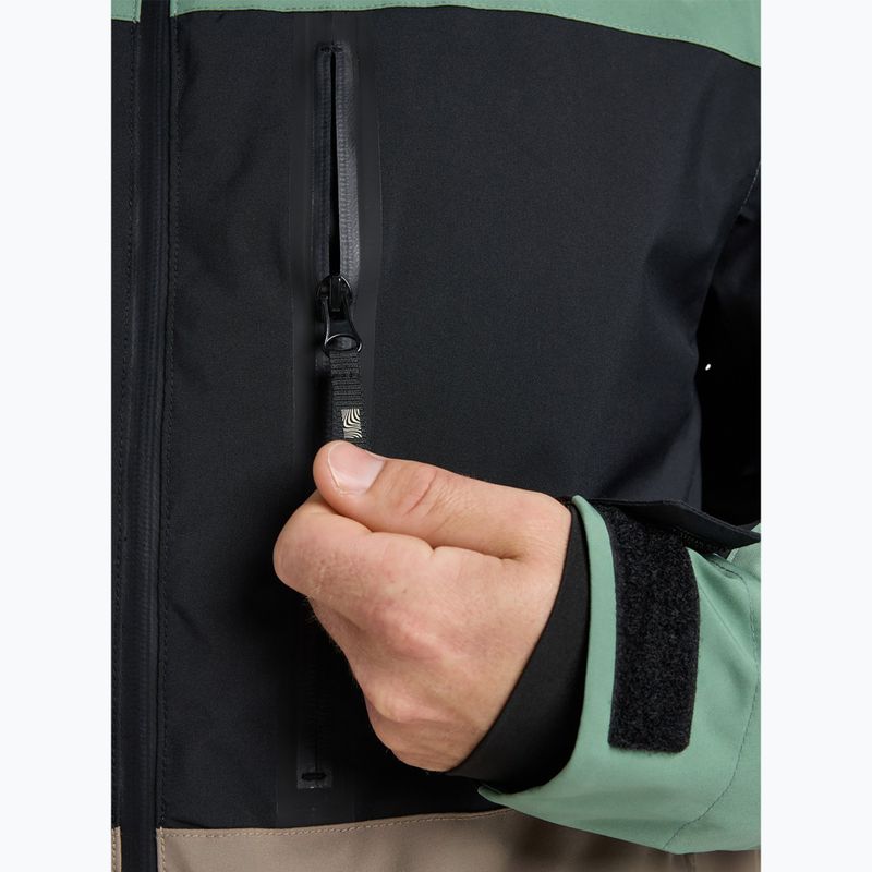 Vyriška snieglenčių striukė Quiksilver Sycamore Block 20K dark ivy 2